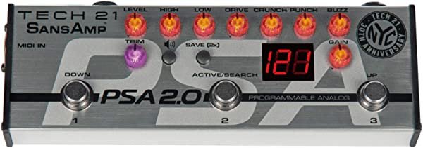 SANSAMP (PSA 2.0) RACK - PRE EMULADOR DE VALVULA
