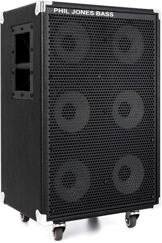 PHIL JONES BASS (Cab-67) 500W 6x7" + 3" TW -  Bass Cabinet BLACK