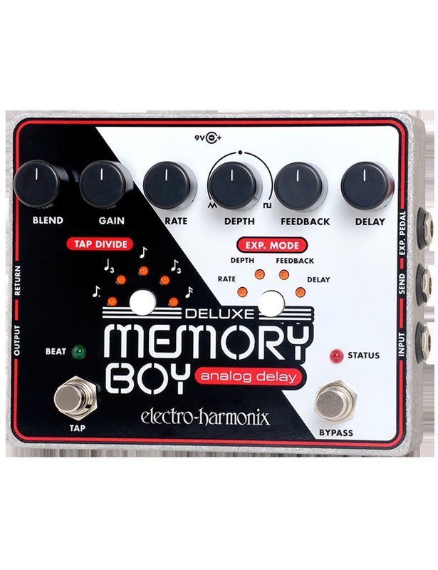 ELECTRO HARMONIX (DELUXE MEMORY BOY W/TAP) ANALOG DELAY