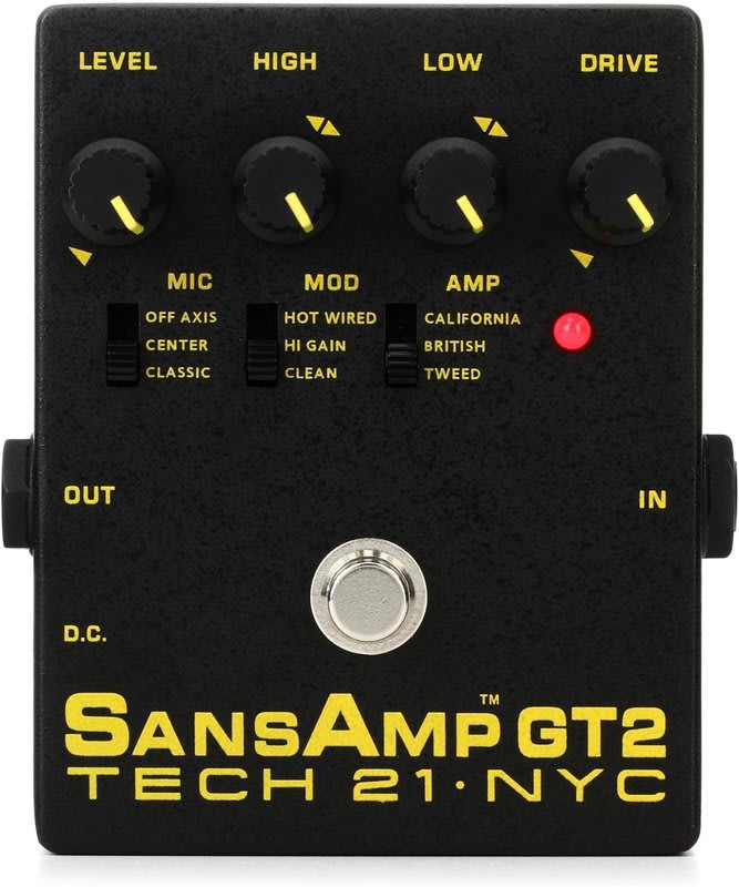 SANSAMP (GT2) EMULADOR DE VALVULA