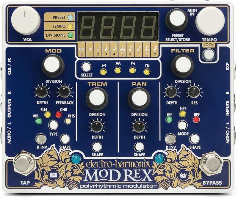 ELECTRO HARMONIX (MOD REX) POLIPHONIC MODULATOR