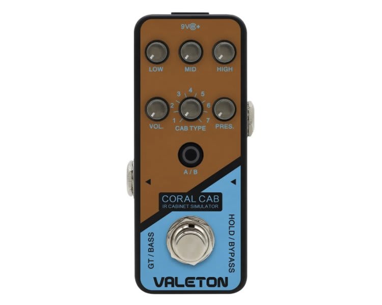 VALETON (CRL-6) CORAL CAB IR Cabinet Simulator 28 Bafles Guit/Bajo