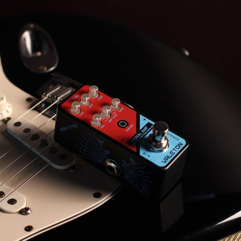 VALETON (CRL-5) CORAL AMP Preamp Pedal/ Amp Modeling 16 amps
