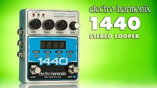 ELECTRO HARMONIX (1440) STEREO LOOPER 20 LOOPS / 24 MIN REC TIME