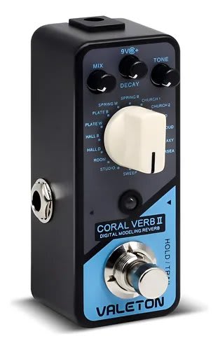 VALETON (CRL-9) CORAL VERB ll 16 Types Digital Reverb