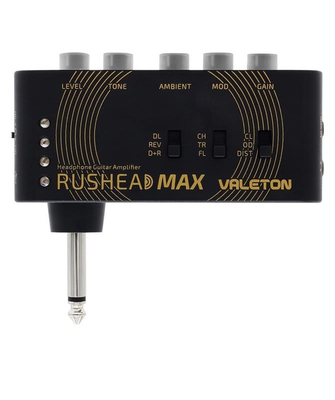 VALETON (RH-100) RUSHEAD MAX Amp Auriculares Guitarra Delay/Chorus/Dist