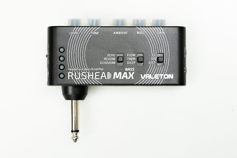 VALETON (RH-101) RUSHEAD MAX BASS Amp Auriculares BAJO Delay/Chorus/Dist
