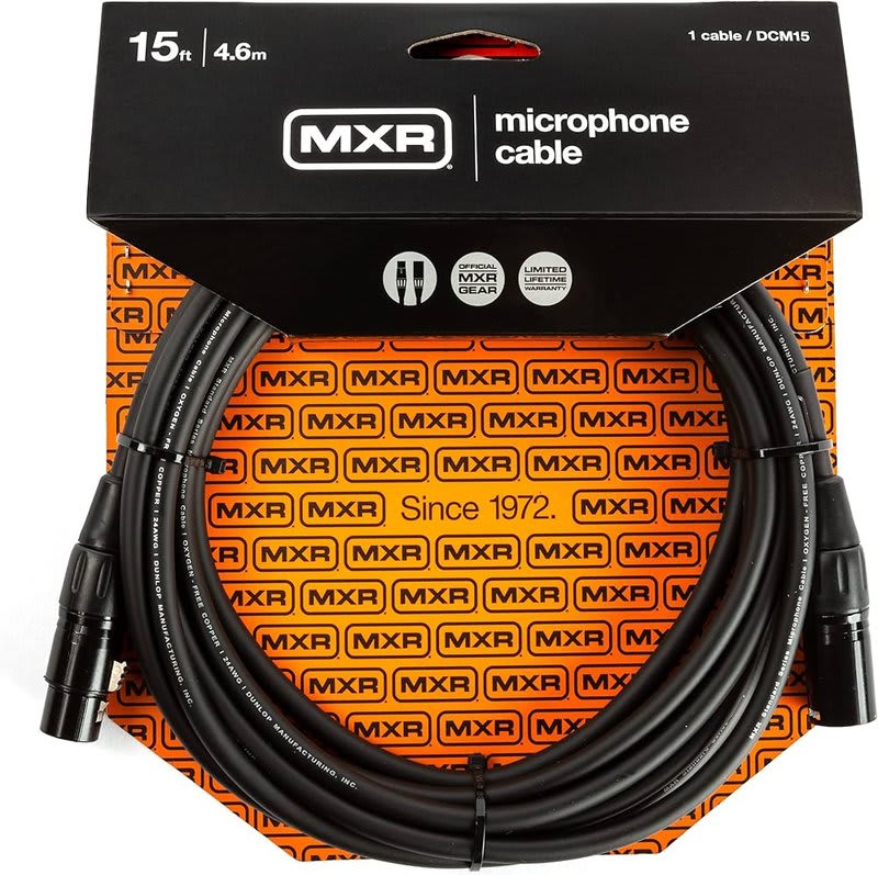 MXR ( DCM15 ) MXR MICROPHONE CABLE 15FT