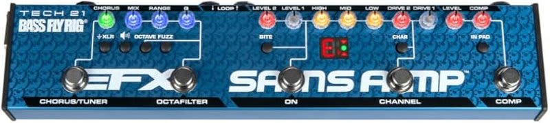 SANSAMP (BASS FLY RIG v2) BASS FLY RIG Comp, Octafilter, Chorus y Boost