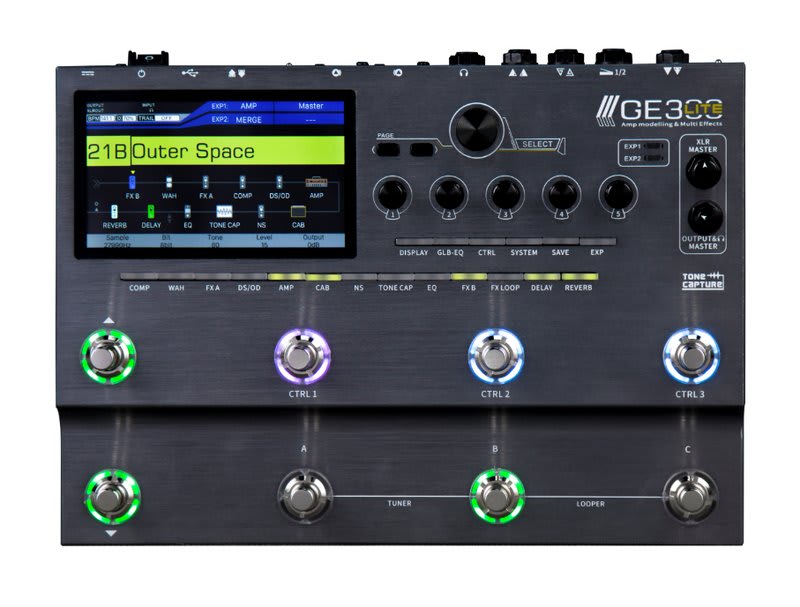 MOOER (GE300 Lite Grey) 108 AMP Modelling - 164 Efectos - Sampler - LOOP programable