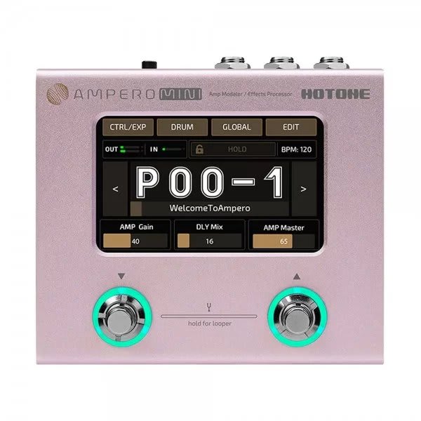 HOTONE (MP-50PT) AMPERO MINI PURPLE TARO
