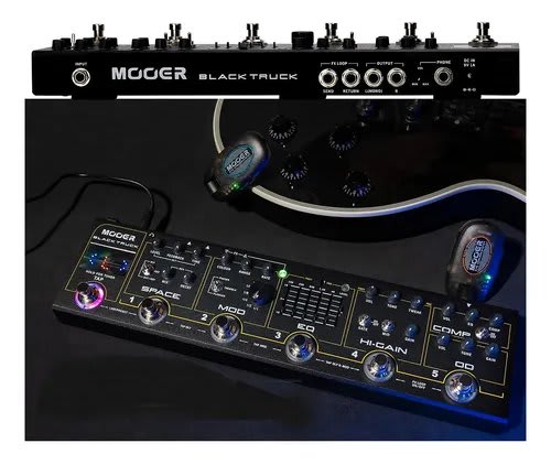 MOOER (CPT2) Black Truck Combined Effects Pedal, ideal hard rock y heavy metal