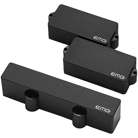 EMG (PJ-HZ SET BK) MIC. P/BAJO 4 CUERDAS