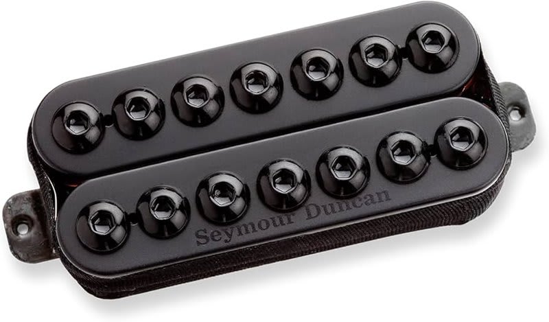 SEYMOUR DUNCAN (SH-8N 7 STR BK) 7Str Invader Nk, Pmt, Blk