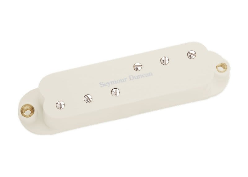 Seymour Duncan (11205-35-W SDBR-1n) Duckbuckers Strat Neck Pickup, White Cover