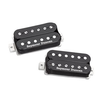 Seymour Duncan (11104-04-B High Voltage) Humbucker Guitar Pickup Set Black