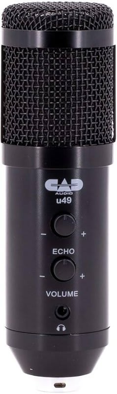 CAD (U49) Mic USB condenser, vol, Head out, Bass reduction, trípode,cable 3 mts
