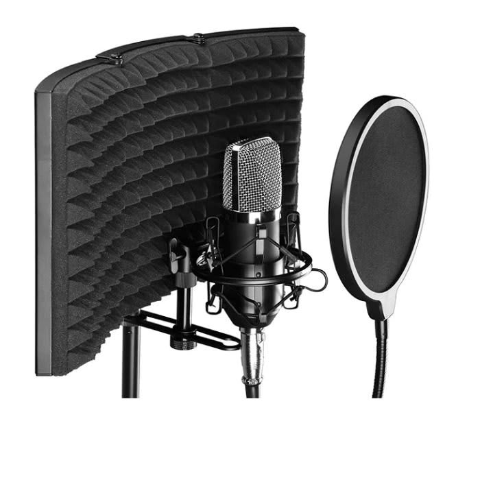 MAONO (AU-S03) ESCUDO ACUSTICO HOME STUDIO 26X21x7 (RADIO/CURVA) CM