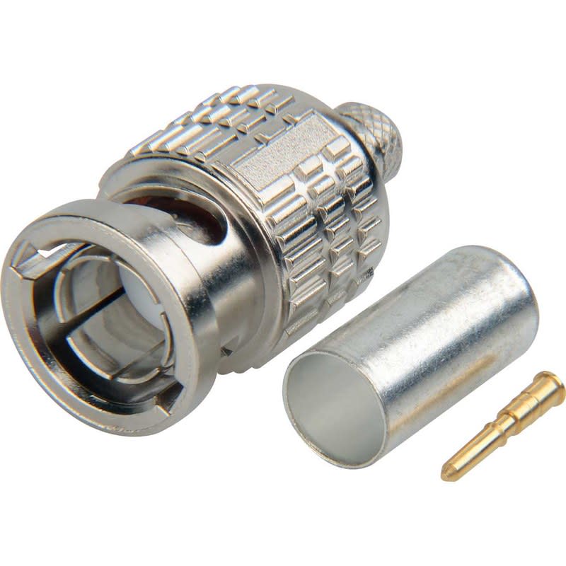 CANARE (BCP-B31F) CONECTOR BNC CRIMPADO 75 OHM PARA CABLE L-3CFW, V-3CFW