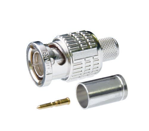 CANARE (BCP-B51F) CONECTOR BNC CRIMPADO 75 OHM PARA CABLE L-5CFW, V-5CFW