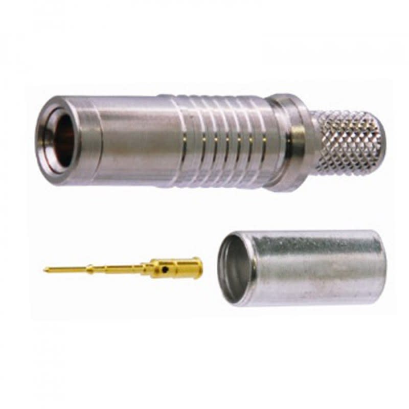 CANARE (DCP-C4F) CONECTOR BNC CRIMPADO 75 OHM DIN 1.0/2.3 PARA CABLE L-4CHD, L-4CFB, 1505A, VPM2000