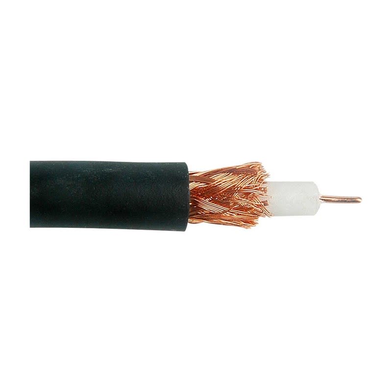 CANARE (L-3CFW 300M BLACK) CABLE COAXIAL FLEXIBLE PARA VIDEO DIGITAL 75 OHM 22 AWG. HD-SDI. 300M NEGRO