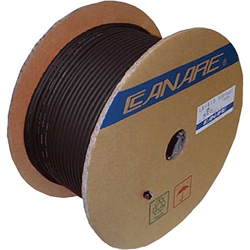 CANARE (L-4E6S 200M BLACK) CABLE DE MICROFONO STAR-QUAD 200M NEGRO
