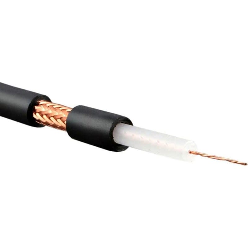 CANARE (LV-61S 153M BLACK) CABLE COAXIAL SEMIFLEXIBLE PARA VIDEO DIGITAL 75 OHM. SD/HD-SDI RG-59 22AWG. 153M NEGRO