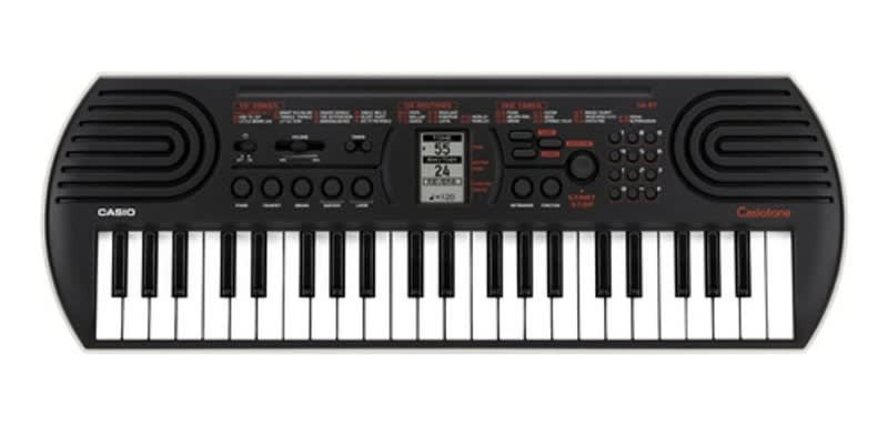 CASIO (SA-81H2) SA-81H2 MINI TECLADO 42 TECLAS NEGRO