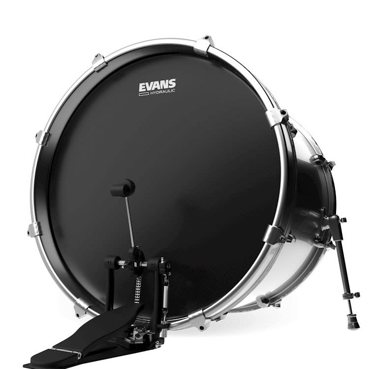 DADDARIO (BD22HBG) EVANS BD22HBG PARCHE BOMBO 22 HIDRAULICO NEGRO