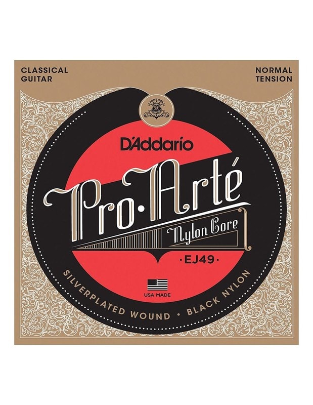 DADDARIO (EJ49) EJ49 ENCORDADO GUITARRA CLASICA NEGRA NORMAL TENSION