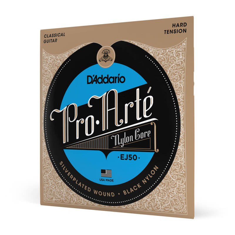 DADDARIO (EJ50) EJ50 ENCORDADO GUITARRA CLASICA NEGRA ALTA TENSION