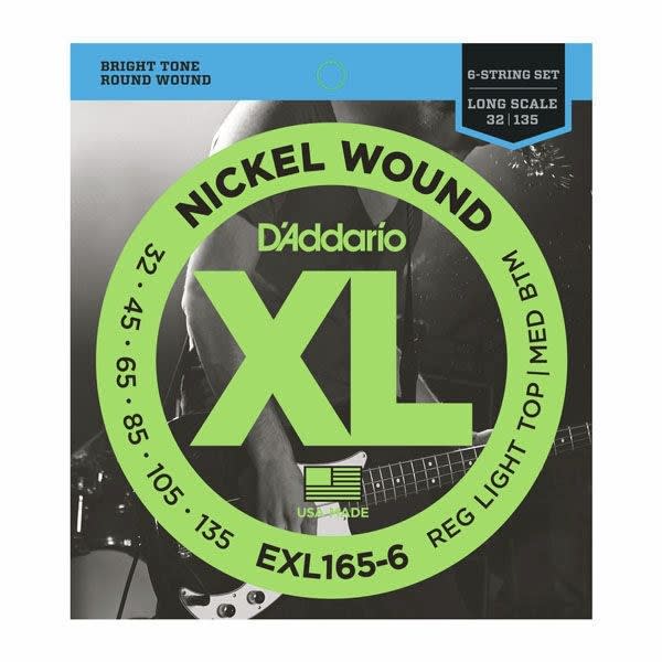 DADDARIO (EXL165-6) EXL165-6 ENCORDADO BAJO 6 CUERDAS 032-135