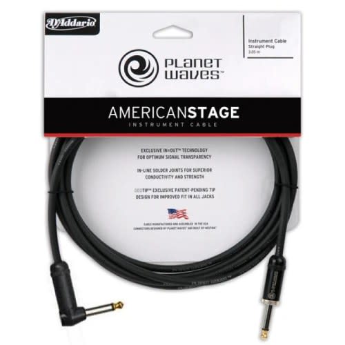 DADDARIO (PW-AMSGRA-20) PLANET WAVES PW-AMSGRA-20 CABLE PARA INSTRUMENTO PLUG-PLUG 6 MTS, PREMIUM CABLE 22AWG