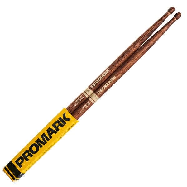 DADDARIO (R5AFG) PROMARK R5AFG PAR DE BAQUETAS 5A PUNTA MADERA HICKORY REBOUND FIRE GRAIN