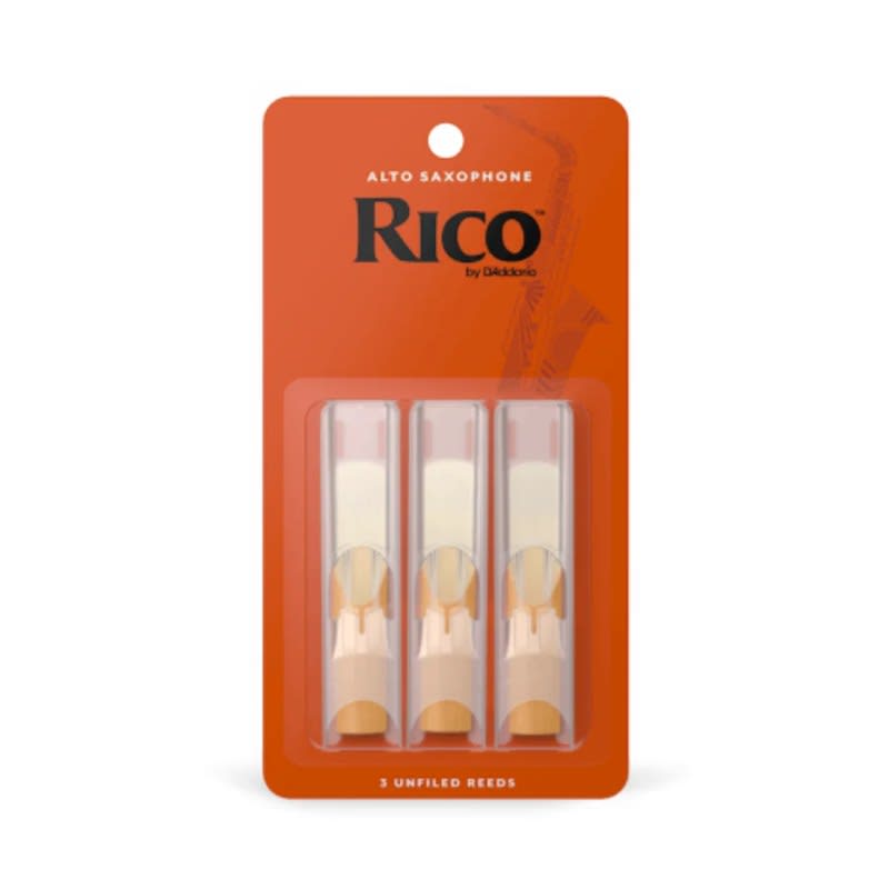 DADDARIO (RJA0320) RICO RJA0320 CAÑA RICO SAXO ALTO 2 PACK 3 UNIDADES