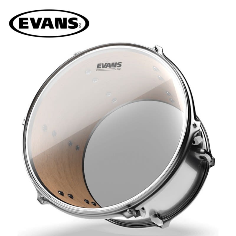 DADDARIO (TT10G2) EVANS TT10G2 PARCHE CLEAR