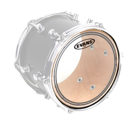 DADDARIO (TT12EC2S) EVANS 12 TT12EC2S PARCHE CLEAR RING APAÑADOR