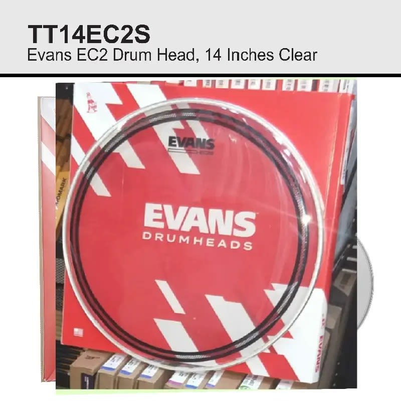 DADDARIO (TT14EC2S) EVANS TT14EC2S PARCHE CLEAR RING APAÑADOR