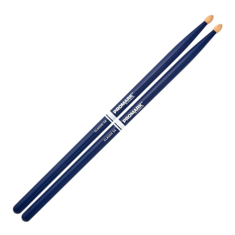 DADDARIO (TX5AW-BLUE) PROMARK TX5AW-BLUE PAR DE BAQUETAS 5A PUNTA MADERA HICKORY AZUL