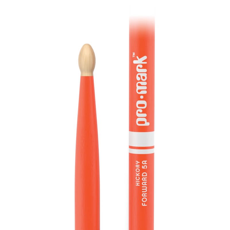 DADDARIO (TX5AW-ORANGE) PROMARK TX5AW-ORANGE PAR DE BAQUETAS 5A PUNTA MADERA HICKORY NARANJO