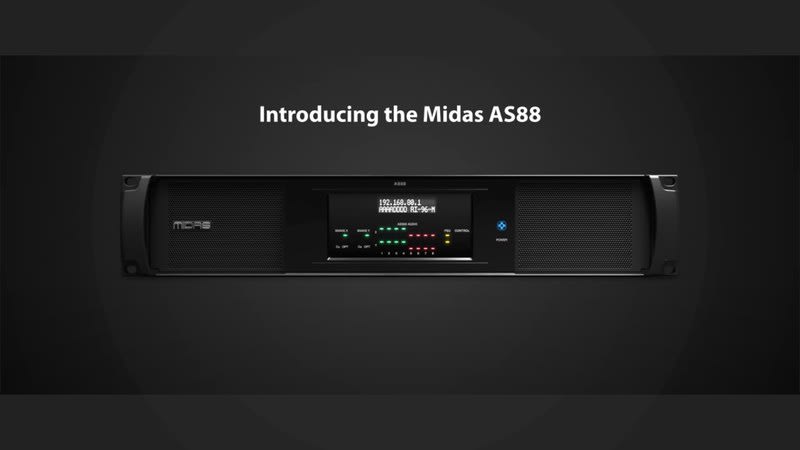 MUSIC TRIBE (AS88) MIDAS AS88 CONVERTIDOR DE HYPERMAC REDUNDANTE DUAL A SUPERMAC AES50 REDUNDANTE DE 8 NUCLEOS