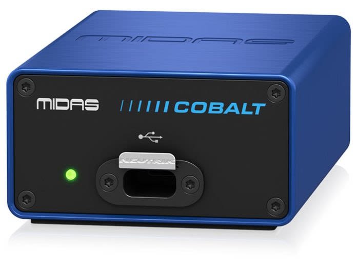 MUSIC TRIBE (COBALT) MIDAS COBALT INTERFAZ DE GRAB/REPRO UTILIZA USB3 Y EL PROTOCOLO HYPERMAC