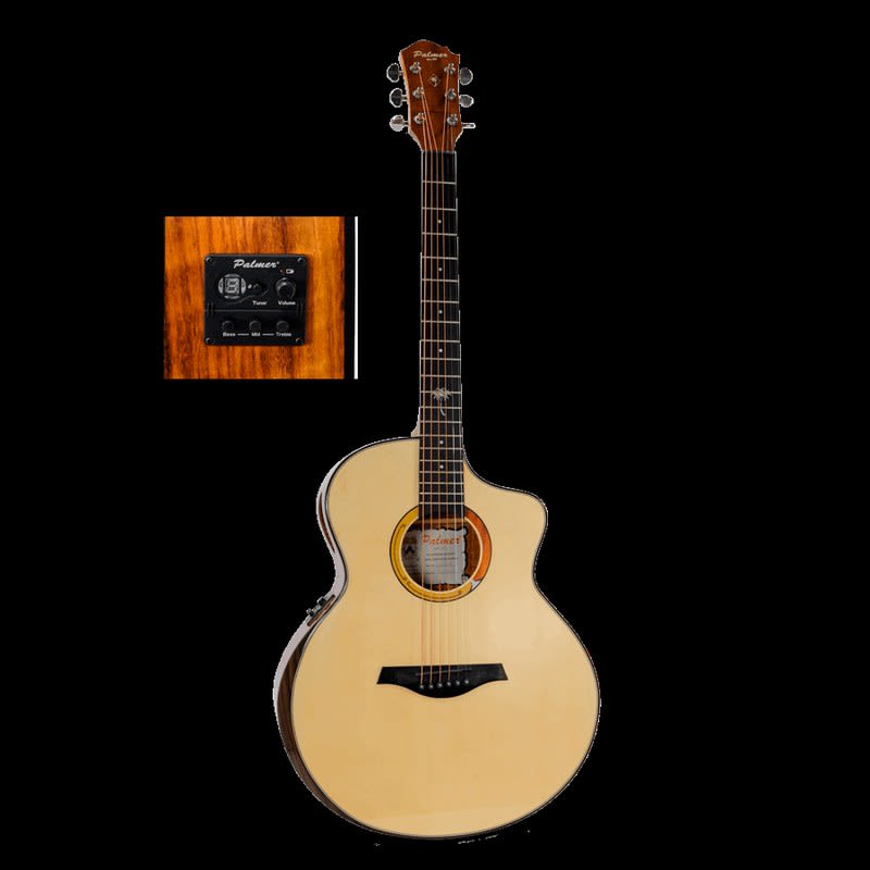 MUSIC TRIBE (PF-40CEQN) PALMER GUITARRA PF-40CEQN ELECTRO ACUSTICA FOLK NATURAL