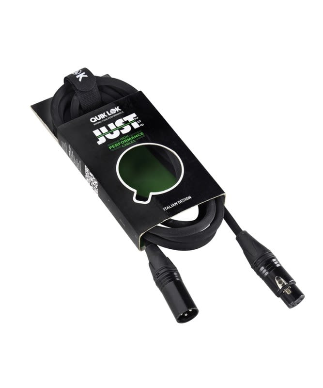 QUIK LOK (JUST MF 20) JUST MF 20 CABLE PARA MICROFONO 20M XLRH/XLRM