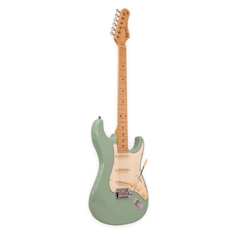 TAGIMA (TG-530 SG L/WH) TG-530 SG L/WH GUITARRA ELECTRICA TIPO TELECASTER CLASSIC SERIES VERDE SURF/BLANCO