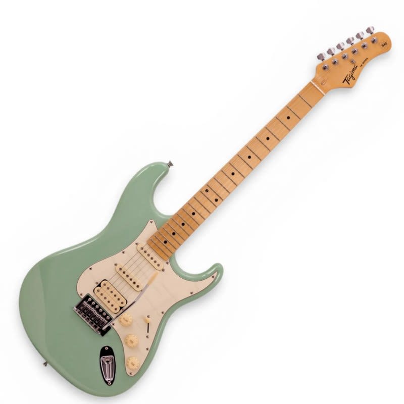 TAGIMA (TG-540 SG LF AWH) TG-540 SG LF AWH GUITARRA ELECTRICA TIPO TELECASTER CLASSIC SERIES VERDE SURF/BLANCO
