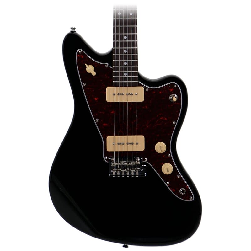 TAGIMA (TW-61 BK D/TT) TW-61 BK D/TT GUITARRA ELECTRICA TIPO JAGUAR NEGRO/TORTOISE