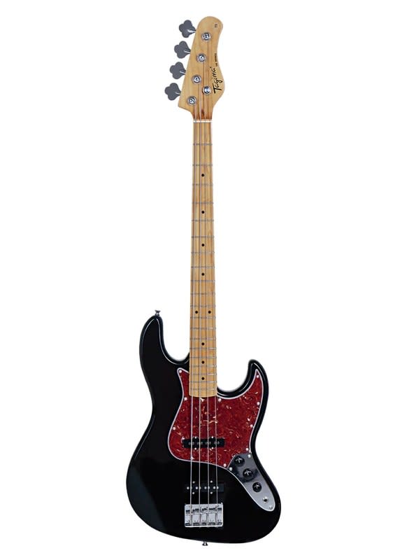 TAGIMA (TW-73 BK L/TT) TW-73 BK L/TT BAJO ELECTRICO TIPO JAZZ BASS 4 CUERDAS BLANCO NEGRO/TORTOISE
