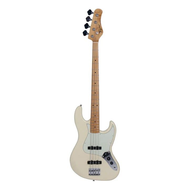 TAGIMA (TW-73 OWHL/WH) TW-73 OWHL/WH BAJO ELECTRICO TIPO JAZZ BASS 4 CUERDAS BLANCO OLIMPICO/BLANCO